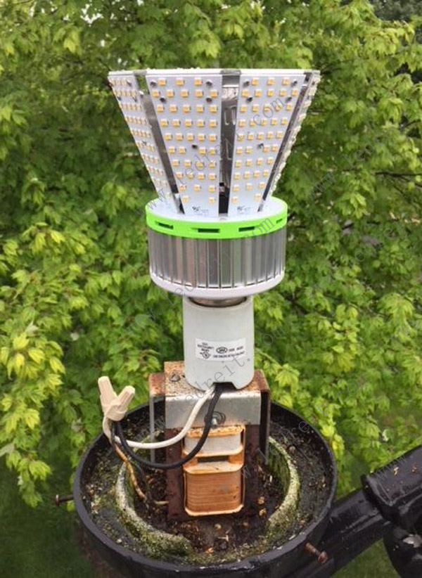 40W Post Top Bulb Project In USA