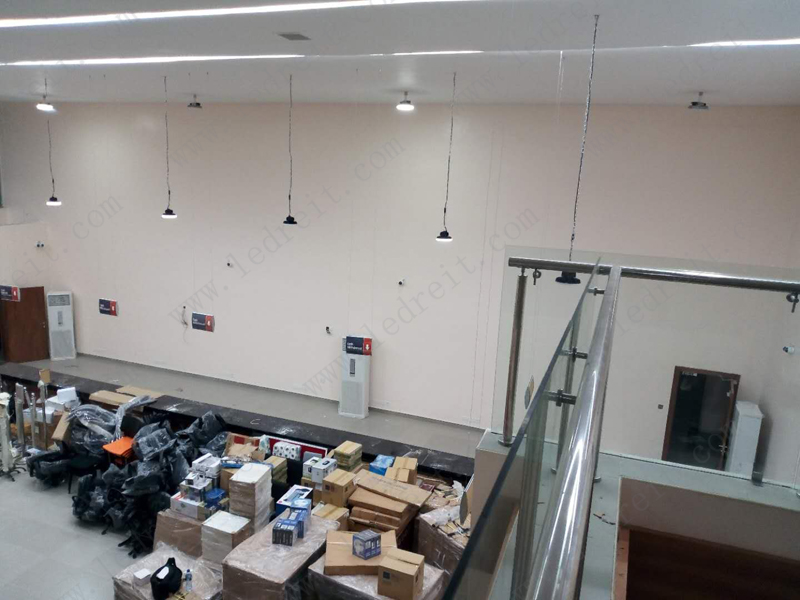 80W UFO and Pizza light for the new Bank